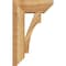 Ekena Millwork Westlake Slat Rough Sawn Bracket w/ Offset Brace, Western Red Cedar, 8"W x 20"D x 32"H BKT0806X20X32WTL06RWR - alternate 3